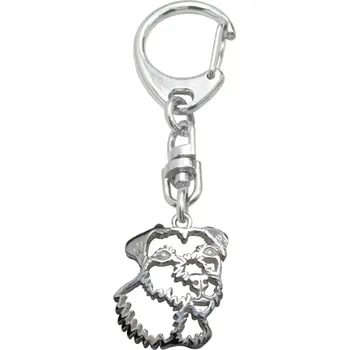 Stříbrné Tlapky 810 Parson Russel teriér – klíčenka