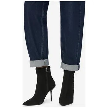 Dámské kozačky Eva Minge Polokozačky EO-SALLY-1953T-05 Černá 37