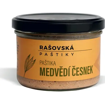 paštika a pomazánka Paštiky Rašovská Paštika Rašovská Medvědí česnek