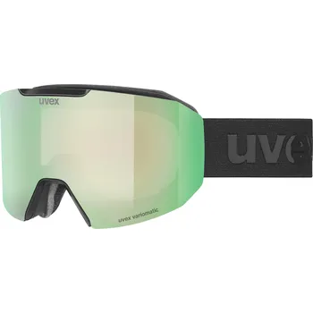 Uvex Evidnt Attract V small - black matt/mirror green variomatic (S1-S3) + yellow/clear (S1) uni