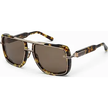 Sluneční brýle Sluneční brýle Balmain SOLDIER zlatá barva, BPS.160D GLD, vel. 59