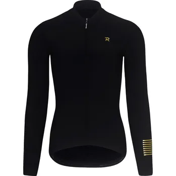 cyklistický dres RIVANELLE Cyklistický dres s dlouhým rukávem zimní - VICTORIOUS WINTER - černá XS