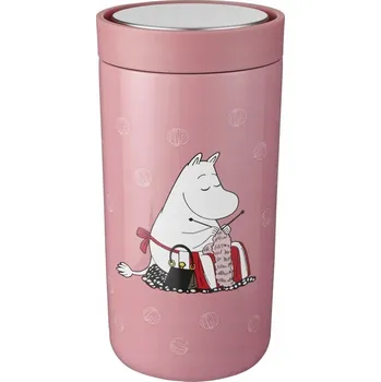 Termohrnek Stelton Mumínci Termohrnek 200 ml / Růžový - Moominmamma