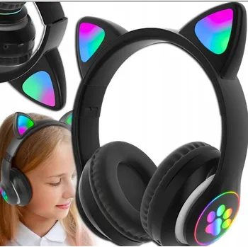 Sluchátka Bezdrátová sluchátka přes uši DSJ STN-28-clack