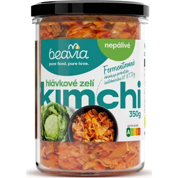 Kimchi s bílým hlávkovým zelím nepálivé - Beavia, 350 g
