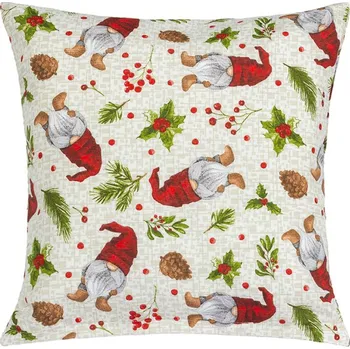 Bellatex Vánoce povlak na polštářek 40 x 40 cm , 55/124 skřítek