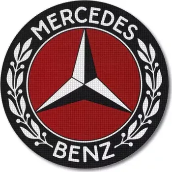 Nášivka Pelisport Nažehlovačka Mecedes Benz ø 45 mm