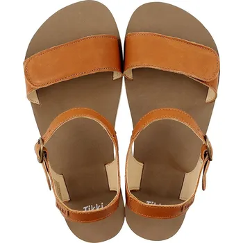 Dámské sandále Barefoot sandále VIBE leather - Cognac, Tikki Velikost: 37