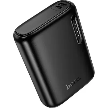 Powerbanka Externí baterie POWER BANK Hoco J158, 1x USB C, 1x Micro USB, 5000 mAh, černá