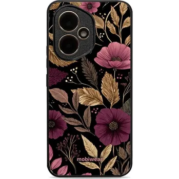 Pouzdro na mobilní telefon Lesklý kryt Mobiwear Glossy - Honor 400 - G170G Fialová kvítka (Prémiové lesklé pouzdro, obal, kryt Mobiwear Glossy na mobil Honor 400 - G170G Fialová kvítka, materiál Plast + TPU silikon - krytí po všech stranách, neošoupatelný potisk, tenké provedení,)