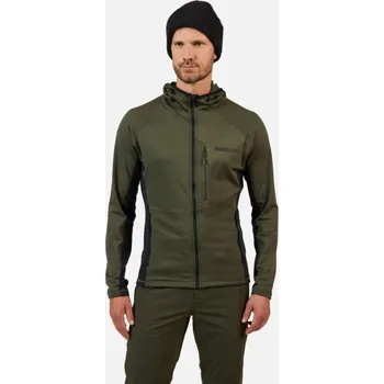 Pánská mikina Rossignol BLACKSIDE MIX FZH FLEECE-OLIVE SHADOW-mikina - 0XL