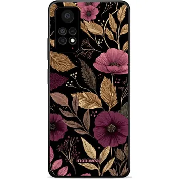 Pouzdro na mobilní telefon Lesklý kryt Mobiwear Glossy - Xiaomi Redmi Note 12 Pro 4G - G170G Fialová kvítka (Prémiové lesklé pouzdro, obal, kryt Mobiwear Glossy na mobil Xiaomi Redmi Note 12 Pro 4G - G170G Fialová kvítka, materiál Plast + TPU silikon - krytí po všech stranách,)