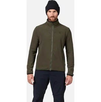 Pánská mikina Rossignol STRAWPILE FLEECE FZ-OLIVE SHADOW-mikina - 3XL