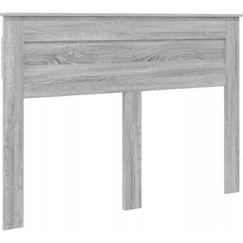 Čelo postele s čelo Betonově šedá 160 cm Kompozitní dřevo