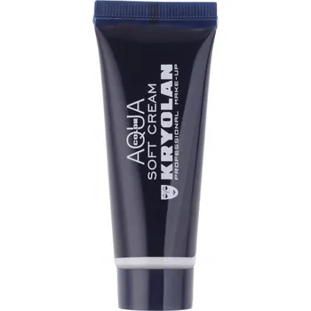 Speciální výtvarná barva KRYOLAN Aquacolor Barva na tělo na vodní bázi 1128 STŘÍBRNÁ