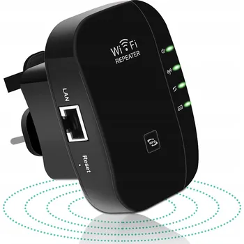 IP kamera VÝKONNÝ WZMACNIACZ SYGNAŁU WIFI REPEATER AŽ 300 Mb/s