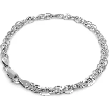 Náramek Steel Edge stříbrný náramek na ruku 301706 Délka náramku: 19 cm