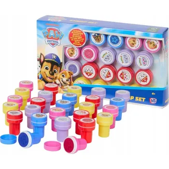 Dětské razítko Sada razítek pro děti Motivační razítka Tlapková patrola 26 kusů