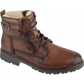 Pánská zimní obuv RIEKER 32029 Pánské zimní trekové boty KOTNÍKOVÉ BOTY KŮŽE TEX vel. 42