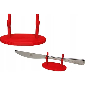 Kuchyňský nůž Stojan na nůž, podložka pro mazání chleba, praktický kuchyňský držák
