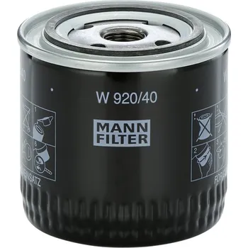 Kabinový filtr Mann-Filter W 920/40 Filtr, pracovní hydraulika