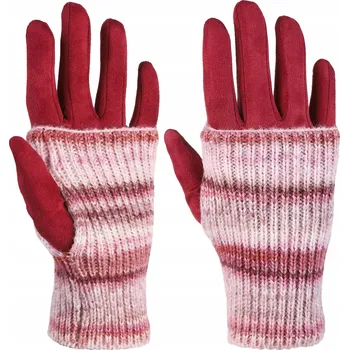 Rukavice Dámské zimní rukavice pletené, teplé, zateplené, silné MORAJ