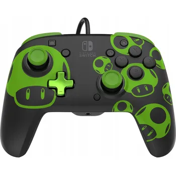 Herní ovladač PDP SWITCH Drátový ovladač 1Up Glow In The Dark