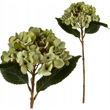 umělá květina Umělá hortenzie VIRIDIS 47 cm - zelená dekorace