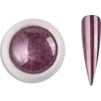 CuteNails Lešticí pigment - Chromatic Mirror Effect: Rosy Chrome