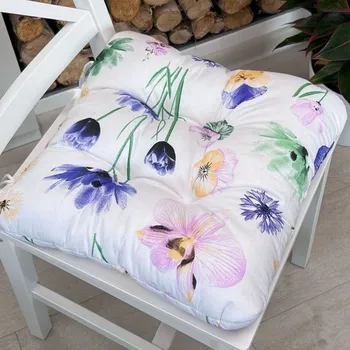 Podsedák Sedák na židli - Zahradní kvítí