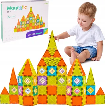 ostatní stavebnice STAVEBNICE KOSTKY 79 KS. STAVEBNICE EDUKAČNÍ HRAČKA PANELY SKLÁDAČKA