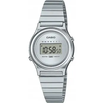DÁMSKÉ HODINKY CASIO LA700WE-7AEF VINTAGE STŘÍBRNÉ NA DATUMOVKA S DATUMEM