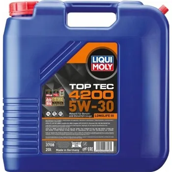 Motorový olej Motorový olej Liqui Moly 20 l 5W-30