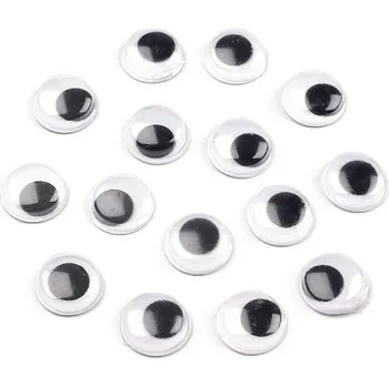Samolepicí oči Ø12 mm viz foto 20 ks