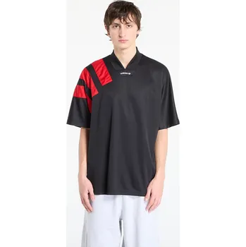 cyklistický dres Dres adidas Ftbl Jrsy Black/ Better Scarlet XL