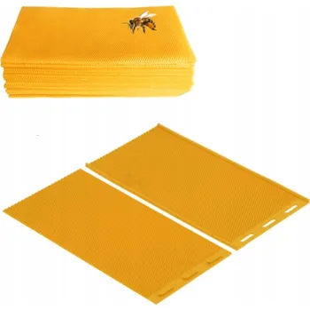 Obraz 2 KS FORMA NA VČELÍ MEZISTĚNY DIY 42X23CM ŽLUTÁ