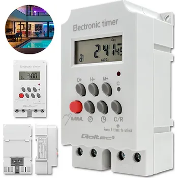 IP kamera Časový spínač (programátor) Qoltec 50629