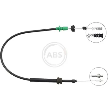 Plynové lanko Lanko plynu A.B.S. K37390