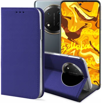 Pouzdro na mobilní telefon Flipové pouzdro Hello Case pro Honor Magic7 Lite, modré