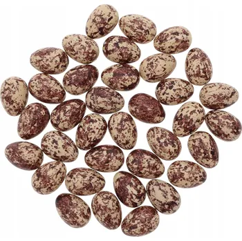 Velikonoční dekorace Hnědá křepelčí vajíčka velikonoční kraslice ozdoby 36 ks