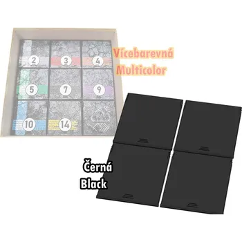 Příslušenství k deskovým hrám Insert pro deskovou hru Heat: Pedal to the Metal Barva: Černá