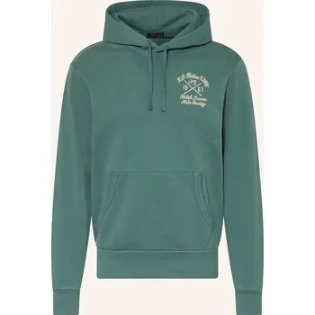 Pánská mikina Polo Ralph Lauren Pánská Mikina S Kapucí, petrolejová, L