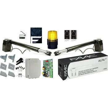 Pohon brány Pohon pro křídlové brány Faac 414 KIT1 280 W 230 V