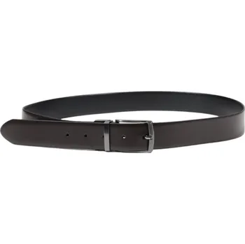 Opasek Kožený pásek Guess pro muže Guess černá | šedá | hnědá 3493665