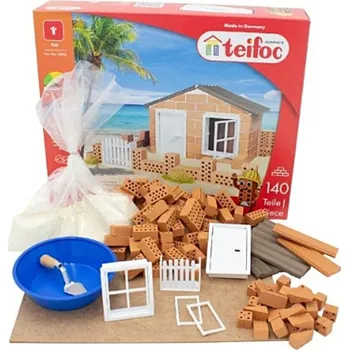 ostatní stavebnice Teifoc Stavebnice z cihel - Plážový dům