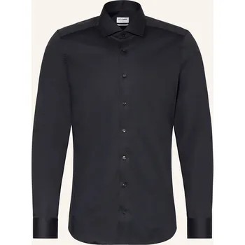 Pánská košile Olymp Pánská Košile Level Five Body Fit, černá, 40