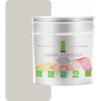 barva na zeď Latexová Barva na stropy a stěny I SEE 2 l BARVA LATEKSOWA H3960 matná