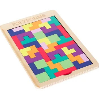 Hlavolam Polyformní dřevěné puzzle