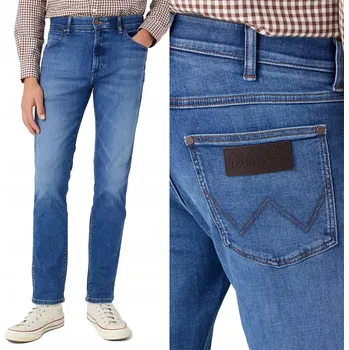 Pánské džíny Wrangler Larston pánské džíny se zúženými nohavicemi, velikost 31/34