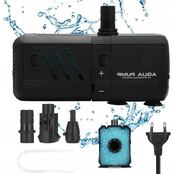 Akvarijní filtr VNITŘNÍ MECHANICKÝ FILTR S VODNÍ PUMPOU 500L/H PRO AKVÁRIA 30-150 L